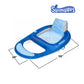 Swimways Floating Blue  Pool Lounger Chair | 6038887