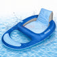 Swimways Floating Blue  Pool Lounger Chair | 6038887